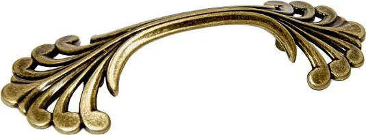 Ручка-скоба WMN.626.A32.00D1 Ветка, бронза, 62х94 CEZARES