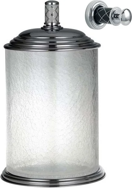 Boheme Ведро MURANO CHROME стекло (черное)_Комплект