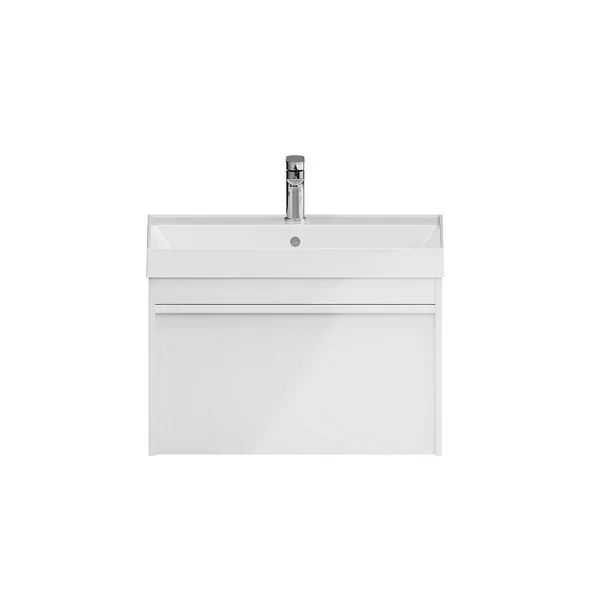 Kerama Marazzi MO.70.1+1/WHT Тумба MODULA подвесная 70 с ящиком 1+1, белая глянцевая