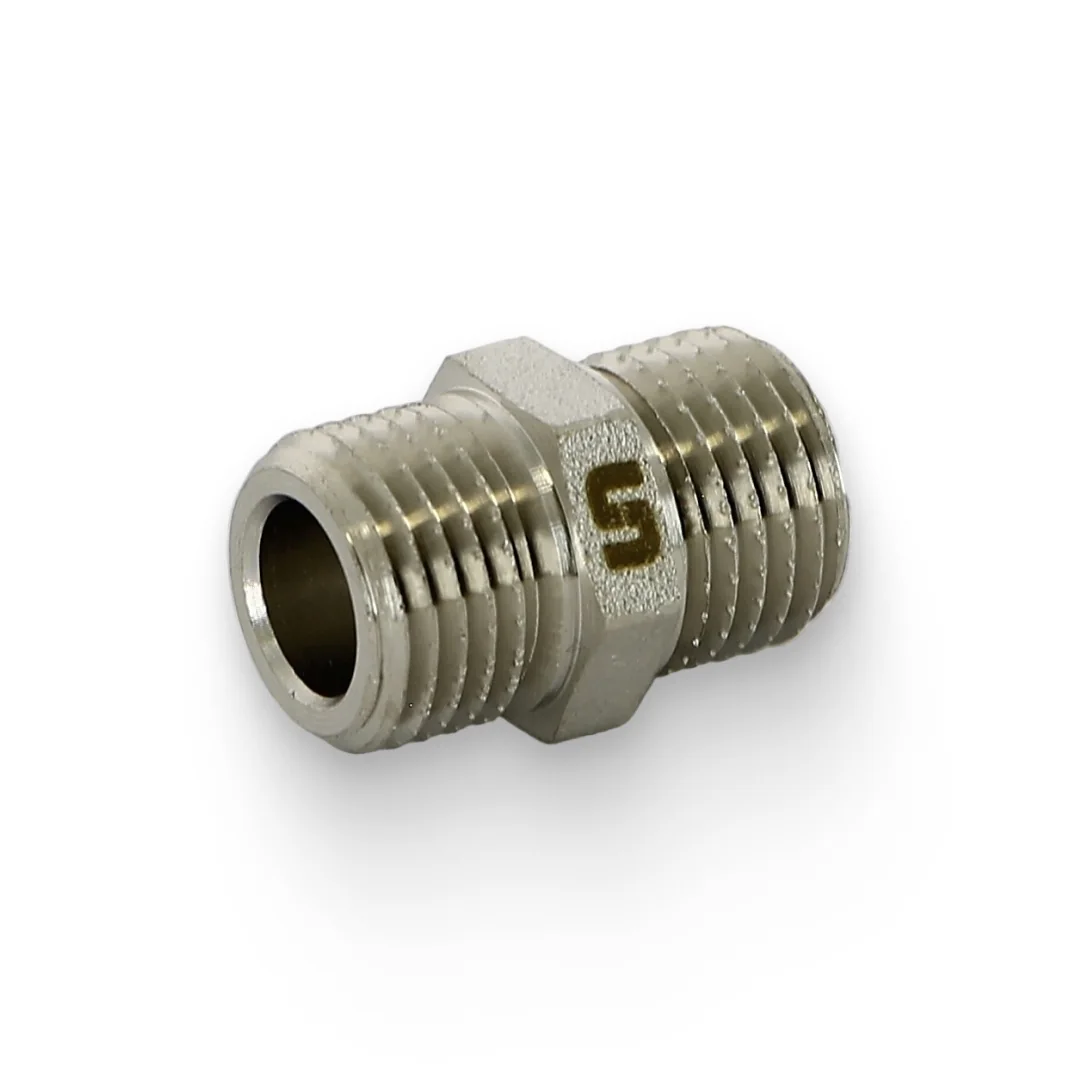 Ниппель 1/4", никелированный Uni-Fitt