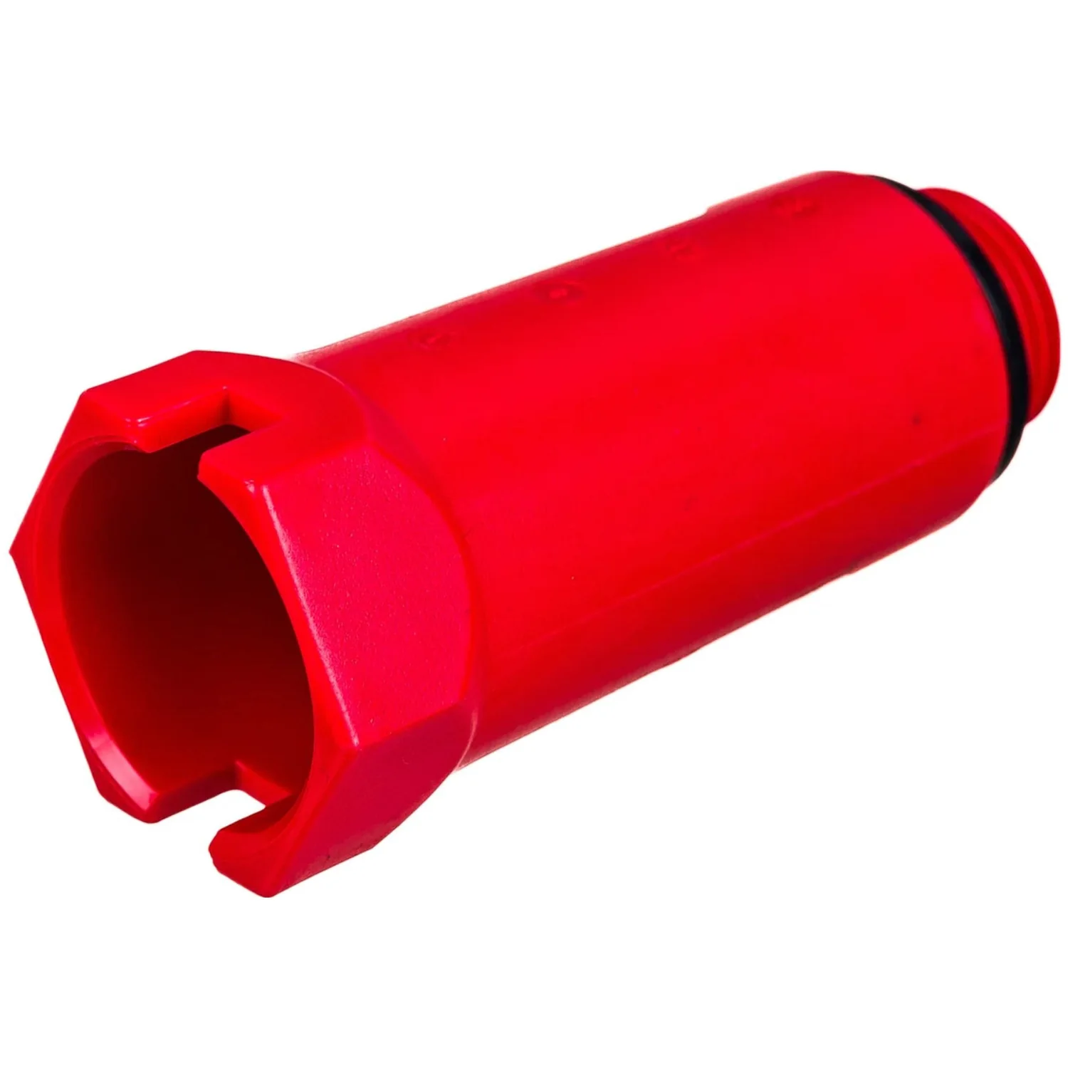 Заглушка монтажная Н 1/2" с прокладкой (красная) - uni-fitt Uni-Fitt