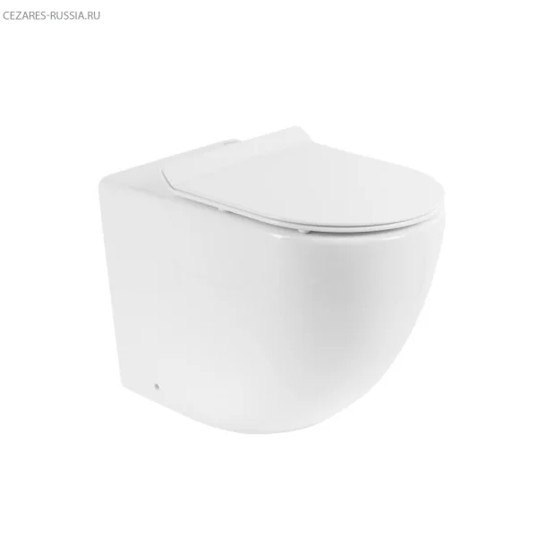 SFERA-R Чаша унитаза приставного безободкового, P-trap BB2141CBR