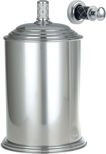 Boheme Ведро MURANO CHROME металл (черное)_Комплект