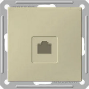 W59 РОЗЕТКА компьютерная RJ45 кат.5Е, механизм, СЛОНОВАЯ КОСТЬ