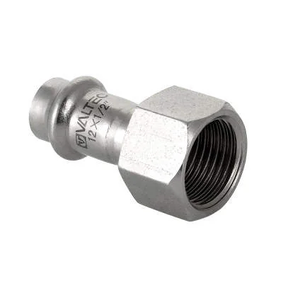 Пресс-фитинг из нержавеющей стали Valtec с внутренней резьбой 18х1/2"