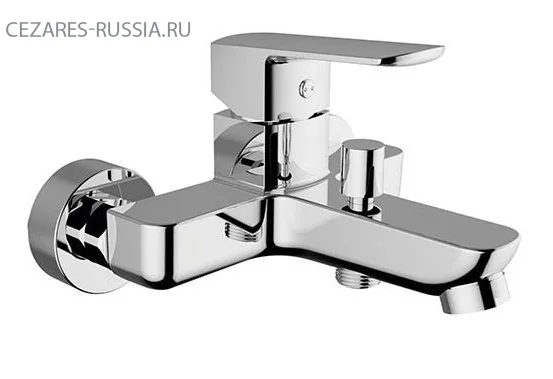 FLORIAN-VM-01 Смеситель для ванны и душа однорычажный, исполнение хром