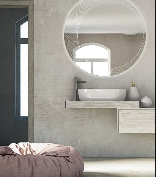 TAVOLONE Консоль подвесная 41578 Pino sbiancato 60x43x8 CEZARES