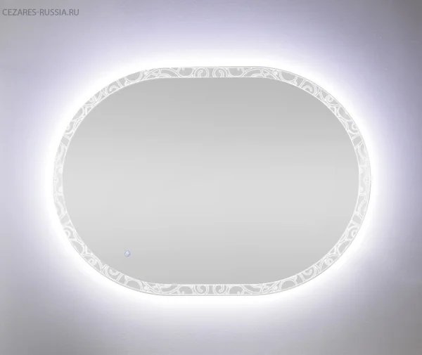 Зеркало со встроенной LED подсветкой 44997, 100x75 CEZARES
