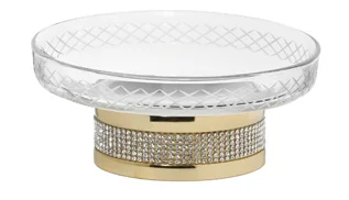 Boheme Настольная мыльница ROYALE CRISTAL GOLD