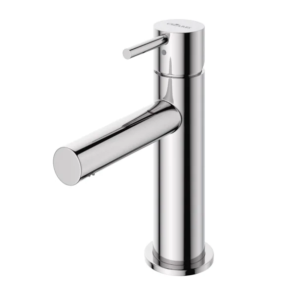 LEAF-LSM1-L-01-W0 Смеситель для раковины однорычажный, без донного клапана, Хром
