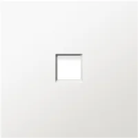 Donel R98 матовый белый накладка для розетки RJ45, 1-я, серия DA