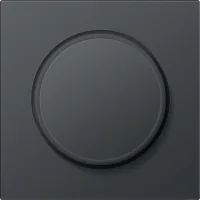 Donel R98 METAL вороненая сталь накладка для светорегулятора поворотного, серия DA