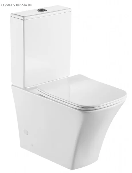 MARMI Чаша унитаза безободкового, P-trap, BB052CPR