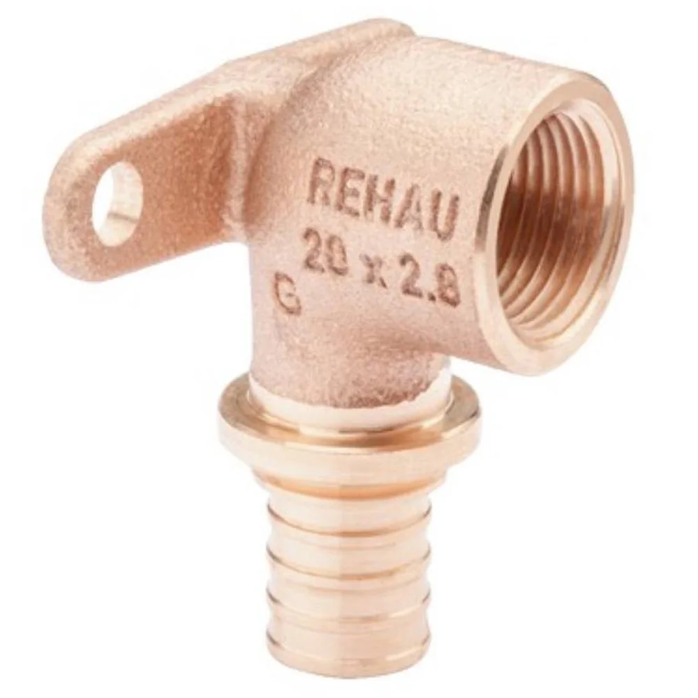Угольник настенный короткий Rehau (Рехау) RX+ 20-Rp 1/2"