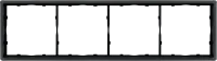 Donel R98 METAL вороненая сталь рамка 4-я, серия DA