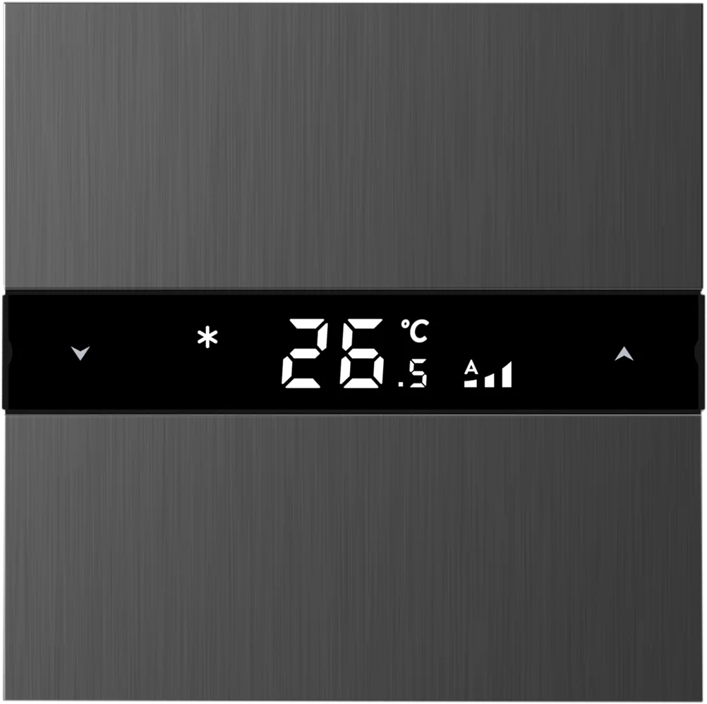 Donel Многофункциональный термостат KNX, серый. Серия устройств: DKNX
