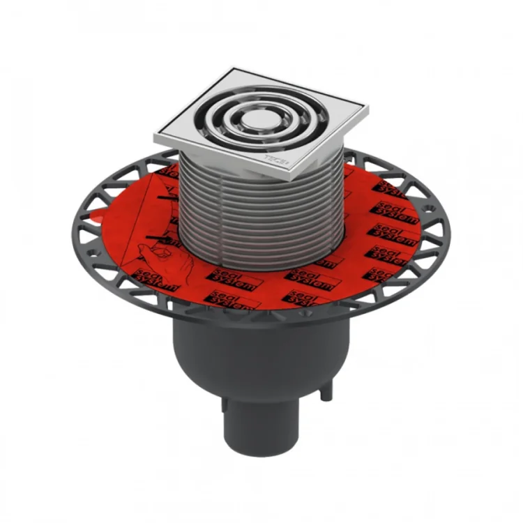 TECE TECEdrainpoint S130 трап вертикальный Хром матовый 3601300