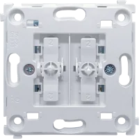 Donel R98 METAL механизм тумблерного переключателя В2 с 3-х мест (перекрёстного), 10 A 250 В~, серия