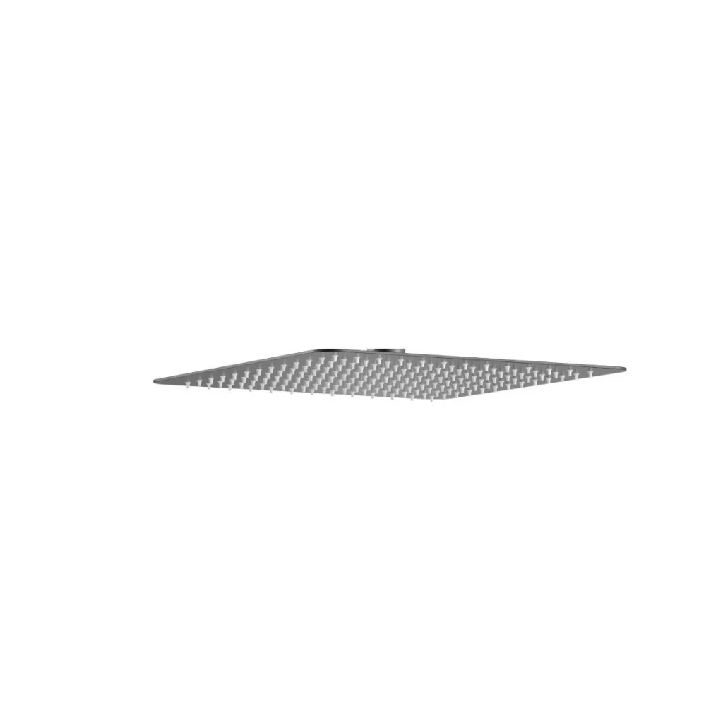 Boheme Верхний душ QUBIC латунь GUN METALL  30*30cm