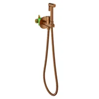 Timo Saona смеситель 2337/19SM brushed rose gold (встроенный с гигиен. душем)