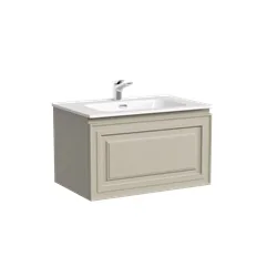 Тумба подвесная SANCOS Very 690х445х406, c одним  ящиком оснащенным доводчиками, Beige Soft , арт.VR