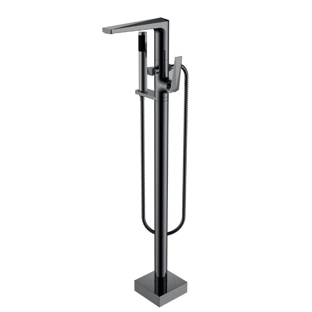 Boheme Смеситель напольный VENTURO Shine Gun Metall