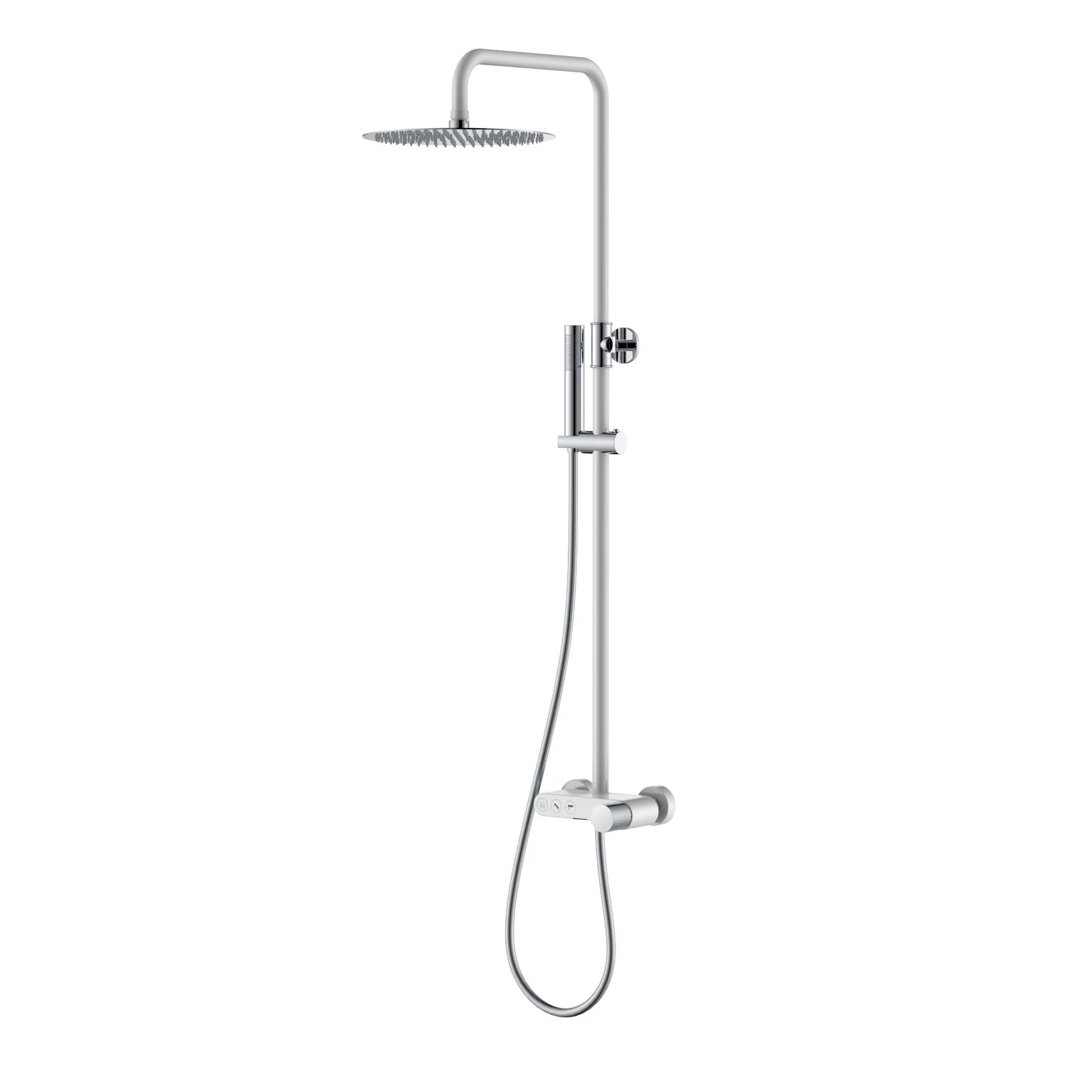 Boheme Стойка для душа STICK WHITE TOUCH CHROME