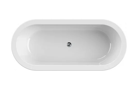 Акриловая ванна отдельно стоящая, CEZARES SLIM CENTRAL-180-80-44-W37