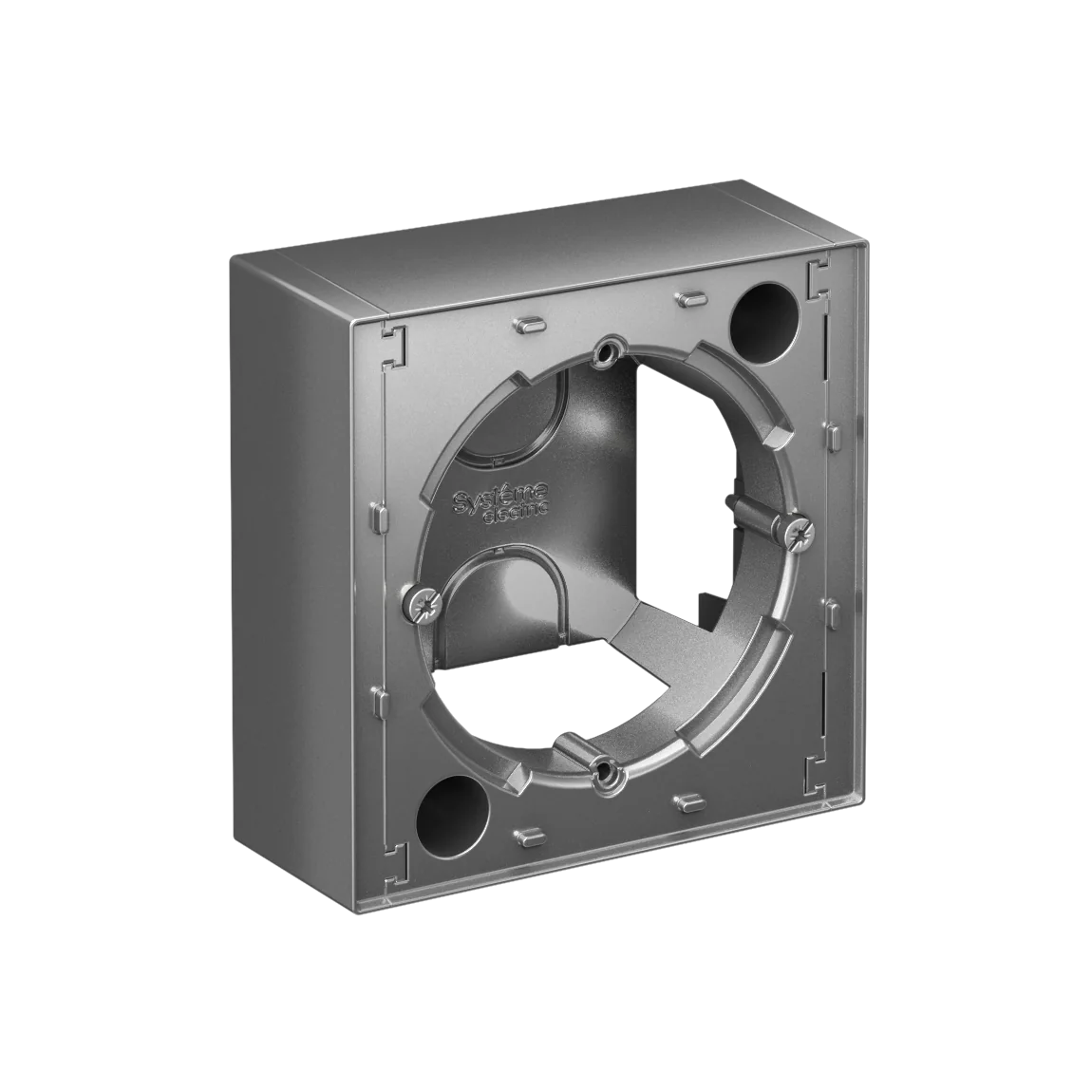 ATLASDESIGN КОРОБКА для наружного монтажа, СТАЛЬ