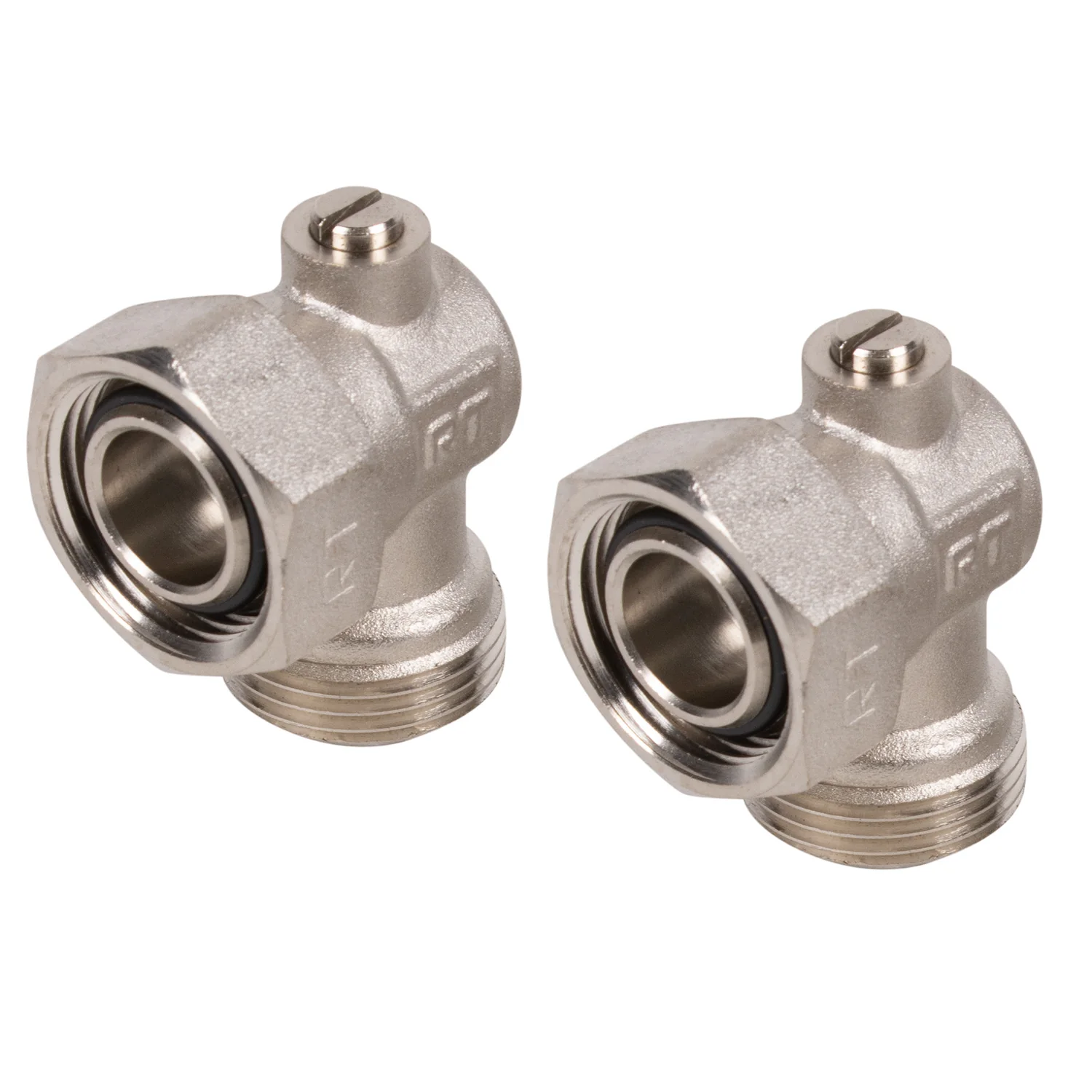 Набор нижнего подключения угловой раздельный ROYAL THERMO 3/4х3/4 EK RTE 07.0021