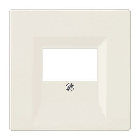 Крышка для ТАЕ и USB розеток, фиксация винтом; термопласт; слоновая кость; LS990