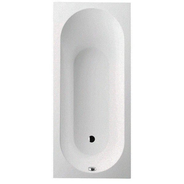 Villeroy&Boch Oberon Ванна встраиваемая 1700*700*450, к-т ножек, материал: Quaryl, цвет: альпийский