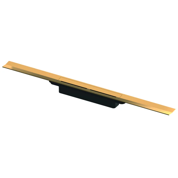 TECE Профиль для душа TECEdrainprofile, 800 мм, PVD Polished Gold Optic
