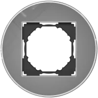 Donel A07 Natural Round Дымчатое стекло рамка 1-я, серия DB