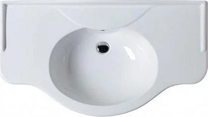 Керамическая раковина Junone 110 на 3 отверстия,  GIU200110/ALZAT Bianco 1100x610x230