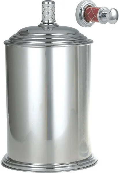 Boheme Ведро MURANO CHROME металл (рубиновое)_Комплект