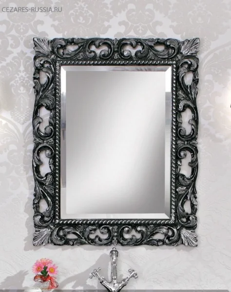 Зеркало 620/N Nero 950x30x750