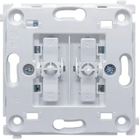 Donel R98 METAL механизм тумблерного переключателя В2 с 2-х мест (проходного), 10 A 250 В~, серия DA