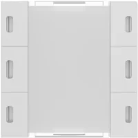 Donel сенсорный кнопочный модуль KNX, 3 группы, 55 мм, встроенный датчик температуры, функции KNX: п