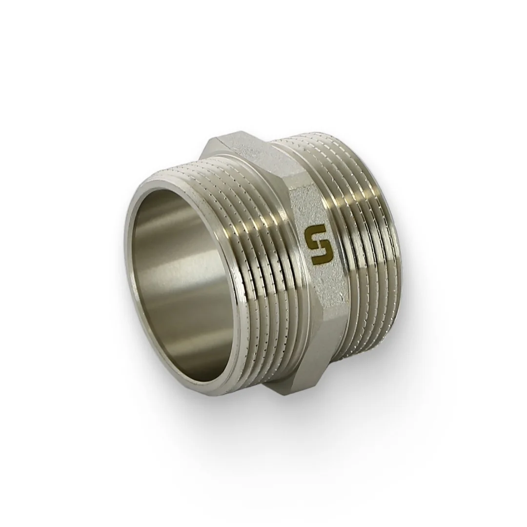 Ниппель 1 1/2", никелированный Uni-Fitt