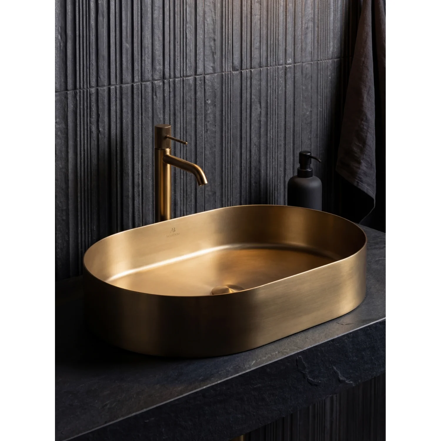 Раковина AltroBagno Eterno 001025 OrSp из нержавеющей стали