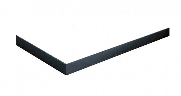 TRAY-AS-AH-120/90-100-SCR-NERO Экран для поддона из искусственного мрамора, чёрный