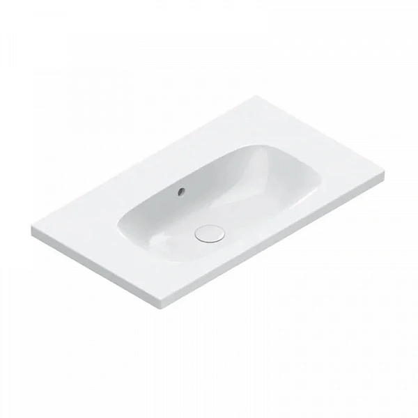 Catalano ALVEA Раковина 80x46, без отв. под смеситель, покрытие Cataglaze+, цвет белый глянцевый