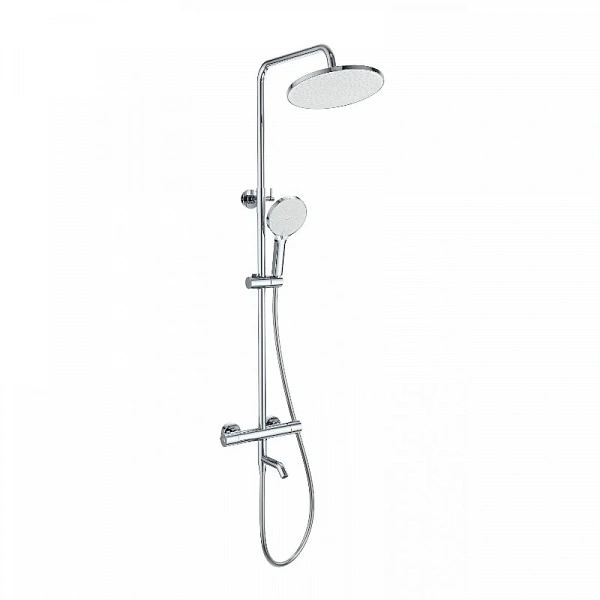 Душевая система с термостатом WONZON & WOGHAND INN 3, Хром (WW-B3065-T1-CR), шт