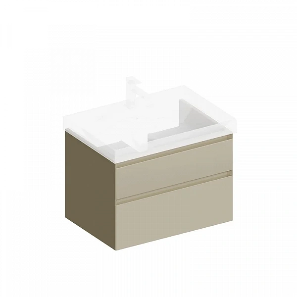Kerama Marazzi CU.70/LIM Тумба CUBO 70 см 2 ящика, лимо
