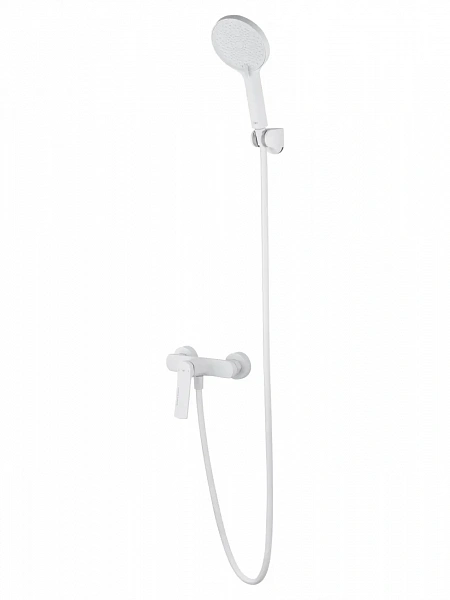 Смеситель для душа WONZON & WOGHAND, Белый матовый (WW-B2585-MW), шт
