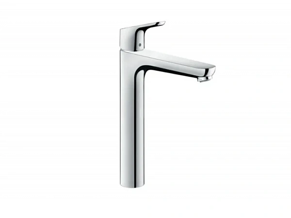 Hansgrohe Focus Смеситель для раковины, однорычажный, высокий h:23см., на 1 отв., цвет: хром
