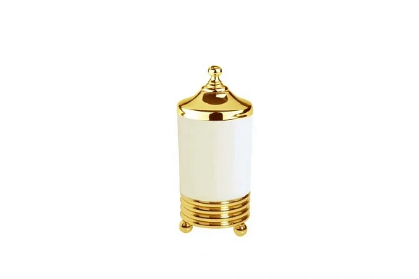 Boheme Настольный стакан для ватных дисков HERMITAGE GOLD