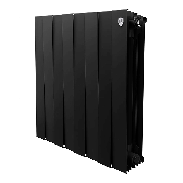 Биметаллический секционный радиатор Royal Thermo PianoForte Noir Sable 500x8 секций