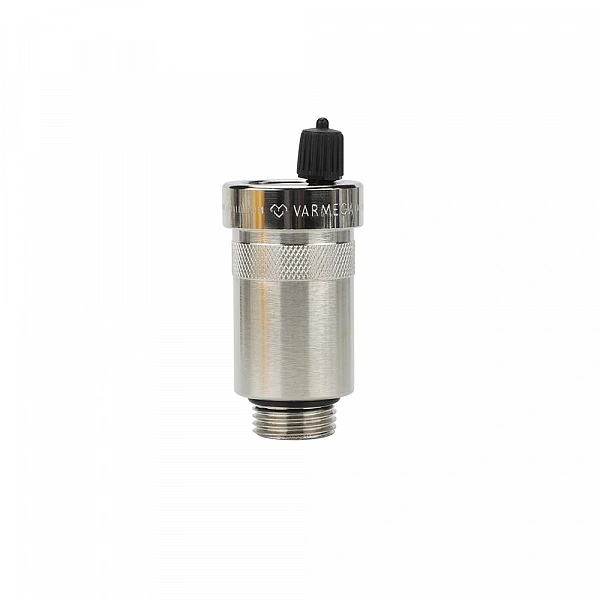 Автоматический воздухоотводчик Varmega VM13402, 1/2", вертикальный выпуск, с уплотнением O-ring